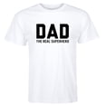 thumbnail image 2 of Instant Message - Dad The Real Superhero - Men's Short Sleeve Graphic T-Shirt, 2 of 6