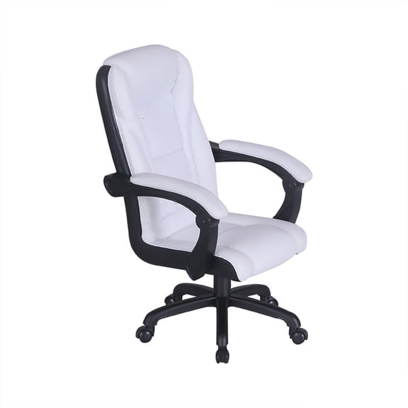Modelo de silla de oficina Bewildely 1/6 Mini sillas de oficina blanco