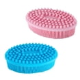 thumbnail image 4 of Cepillo De Baño De Silicona, Ducha De Masaje Suave, Exfoliante Facial, Cepillo De Piel Limpia Portátil Para Bebé, Niño Pequeño, Ducha Infantil, Baño En Casa Kearding HA027941-01, 4 of 7
