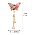 thumbnail image 2 of Clip de aromaterapia con pajarita para Perfume, clip de aromaterapia para coche, decoración de diamantes, 2 of 2