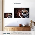 thumbnail image 4 of Elephant Stock Hot Black Coffee Wall Art - Horizontal Canvas Wall Art - Living Room Wall Decor - Food And Drink Canvas - White And Brown Decor - 12" x 8", 4 of 8