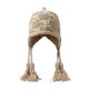 thumbnail image 1 of Christmas Knitted Beanie with Handmade Tassel Stretch Soft Decor for Home Travel School Playing, 1 of 4
