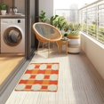 thumbnail image 4 of Yayeee Doormat for Inside 20"x32" Absorbent Low-Profile Washable Non-Slip Rubber Backed Entryway Rug, Beige Geometric Circles, 4 of 8