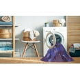 thumbnail image 2 of Ahgly Company Machine Washable Indoor Round Transitional Medium Slate Blue Area Rugs, 7' Round, 2 of 7