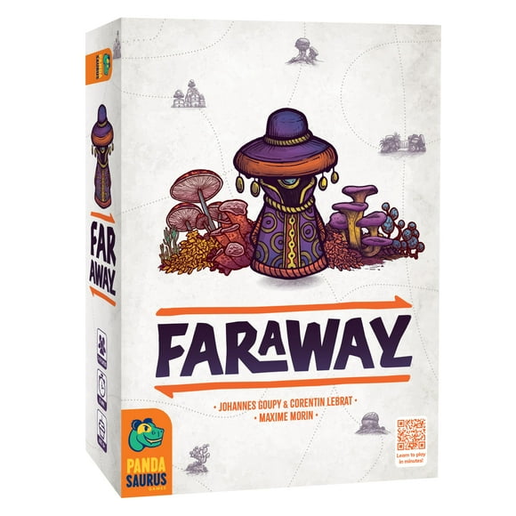 Juego de cartas Pandasaurus Games Faraway Explore Alula 10+ Ages