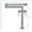 A, variant on Kitchen Faucet Solid Brass Crane For Kitchen Deck Mounted Sink Mixer Foldable Nickel Brushed/Gold/Chrome/ORB/Black