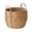 B, variant on Home Decor Woven Seagrass Basket with Handles for Flower Arrangement Storage, Handmade Natural Rattan Style Basket for Farmhouse Decor, Decorative Carrying Basket for Picnic Plant Display