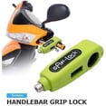 thumbnail image 4 of Motorcycle Handlebar Lock Brake Lever Grip Lock Security Anti Theft Protection Locks, 4 of 7