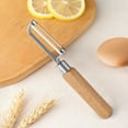 thumbnail image 1 of Stainless Steel Peeler | Ergonomic Potato and Fruit Peeler | Rust-Resistant Durable Kitchen Tool | Multi-Purpose Vegetable Peeling and Fruit Shaping for Home Cooking, 1 of 1