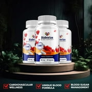 Diabextan Supplement, Diabextan Blood Support Pills, Diabextan Extra Strength Formula, Diabextan Advanced Formula Capsules, Diabextan Natural Blood Sugar Support Pills (60 Capsules)