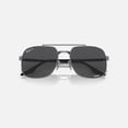 thumbnail image 4 of Ray Ban Polarized Dark Grey Square Unisex Sunglasses RB3699 004/K8 56, 4 of 5