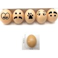 thumbnail image 2 of 16 huevos de gallina de plástico realistas para practicar grafitis., 2 of 5