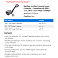 thumbnail image 2 of Manifold Absolute Pressure Sensor Connector - Compatible with 2008 - 2010, 2017 - 2021 Dodge Challenger 2009 2018 2019 2020, 2 of 2