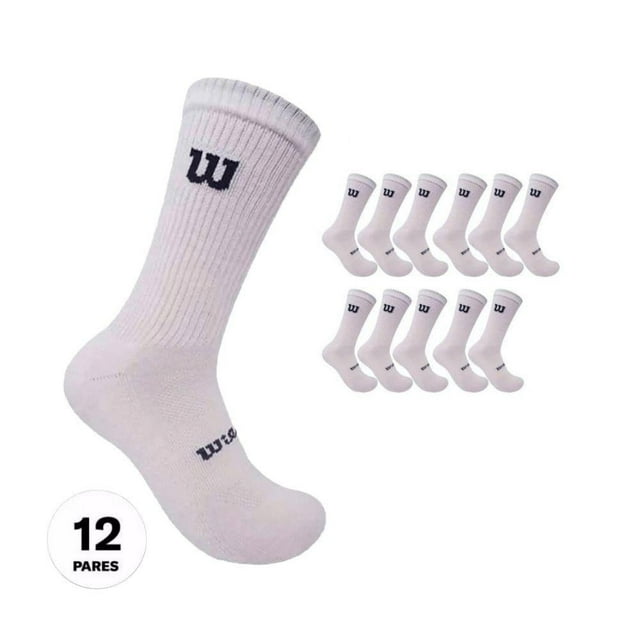 Calceta Wilson Para Hombre Unitalla 12 Pares