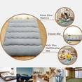 thumbnail image 5 of 4" Japanese Floor Mattress Twin Size Futon Mattress,Grey, 5 of 7