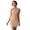 Gold, variant on Women's Contrast Sequin Sleeveless Mini Dress One Shoulder Front Length Party Sparkle Look 95% Polyester 5% Elastane