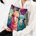 thumbnail image 6 of Alpaca Velvet Throw Pillow Covers Set of 2 - 16x16, 18x18, 20x20 Inches - Unique Patterns for Bed, Chair for Various Occasions, 6 of 6