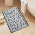 thumbnail image 4 of Suncoda Bathroom Rugs, Soft Memory Foam Bath Mat - Non Slip Absorbent Thick Bath Matt, Rubber Back Shower Rug, Toilet Mats Bath, Mats for Bathroom Floor Toilet, Door Mat Washable, 4 of 5