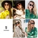 thumbnail image 3 of Gafas de sol SOJOS SJ2157 de estilo vintage para mujer y hombre, 3 of 6