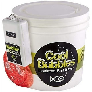 Bait Buckets in Fishing Tackle Boxes 