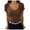 Coffee, variant on Cold Shoulder Tops for Women Women’S Everyday Basic Tees Women V Neck Ribbed Fitted Tight Tshirt Short Sleeve Shirt Basic Knit Top T Shirts for Women M