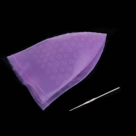 - Unisex Professional Reusable Salon Highlighting Dye Frosting Cap Hair Coloring with Metal Hook