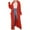 Orange1, variant on Ediodpoh Knitted Sweater Coat Long Cardigan Warm Winter Fashion Outerwear Casual Oversized Button Front Pocket Detail Cardigan Sweaters for Women Orange1 M