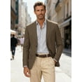 thumbnail image 3 of COOFANDY Mens Linen Casual Blazer Slim Fit Sport Coat Two Button Summer Suit Jacket Lightweight Business Sport Jacket, 3 of 6