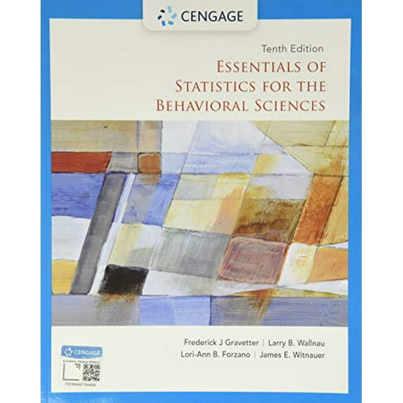 Pre-Owned Essentials of Statistics for the Behavioral Sciences (MindTap Course List), 9780357365298, 0357365291, Paperback, 10 edition