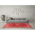 thumbnail image 3 of Ahgly Company Indoor Rectangle Medallion Red Traditional Area Rugs, 7' x 10', 3 of 4