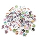 thumbnail image 2 of 100 Piezas de Botones de Impresos, Botones de Manualidades con Números para Coser DIY, álbum de Recortes Macarena Botones de madera impresos, 2 of 7