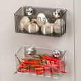 thumbnail image 4 of Suction Sink Organizers Basket With Drain Holes Rustproof Sponge Storage Rack For Kitchen Countertops And Bathrooms, 4 of 15