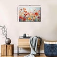 thumbnail image 6 of Wildflower Wall Art Colorful Floral Pictures Framed Printed Art for Bathroom Nature Botanical Canvas Prints Poster Modern Abstract Flowers Painting Artwork Living Room Bedroom Home Decorations, 6 of 6
