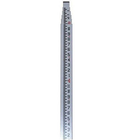 CST Berger 06-916C 16-Foot Feet, Inches, and Eighths Telescoping Measuring Rod