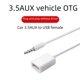 thumbnail image 1 of Cable de audio OTGAux Ormromra para automóvil sin unidad de 3,5 mm conector hembra USB, 1 of 5