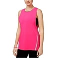 thumbnail image 4 of Jessica Simpson Womens The Warmup Layered Tank Top, Pink, Juniors, X-Large, 4 of 4