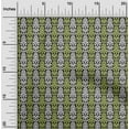 thumbnail image 1 of oneOone Silk Tabby Fabric Paisley & Floral Ikat Printed Craft Fabric BTY 42 Inch Wide, 1 of 4
