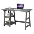thumbnail image 2 of Designs2Go Trestle Desk with Shelves - Modern, Spacious, and Functional Workspace Solution by Ergode, 2 of 4