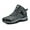 Dark Gray, variant on Woobling Women Hiking Shoe Plush Lined Sneakers High Top Athletic Shoes Round Toe Trainers Travel Non-Slip Sport Sneaker Black 5.5