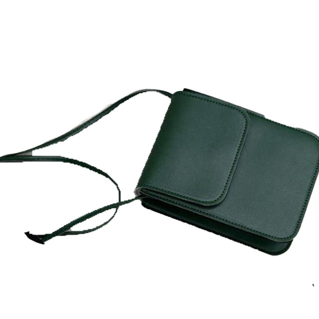 2023 nuevo estilo bolso pequeño de un solo hombro bolso vertical femenino para teléfono móvil regalo de Navidad verde