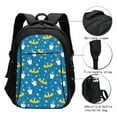 thumbnail image 3 of Disketp Cartoon Goose Mochila de Viaje Estampada para Laptop con Puerto de Carga USB, Mochila Impermeable para Computadora – Regalo para Hombres y Mujeres, 3 of 7