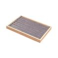 thumbnail image 2 of Vitrina de joyería con cajón y bandeja de madera, elegante soporte para guardar joyas en la encimera. Estilo D, 2 of 9