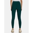 thumbnail image 4 of Feathers Women's and Women's Plus Active Fleece Leggings, 7-Pack, Sizes S-4X, 4 of 11
