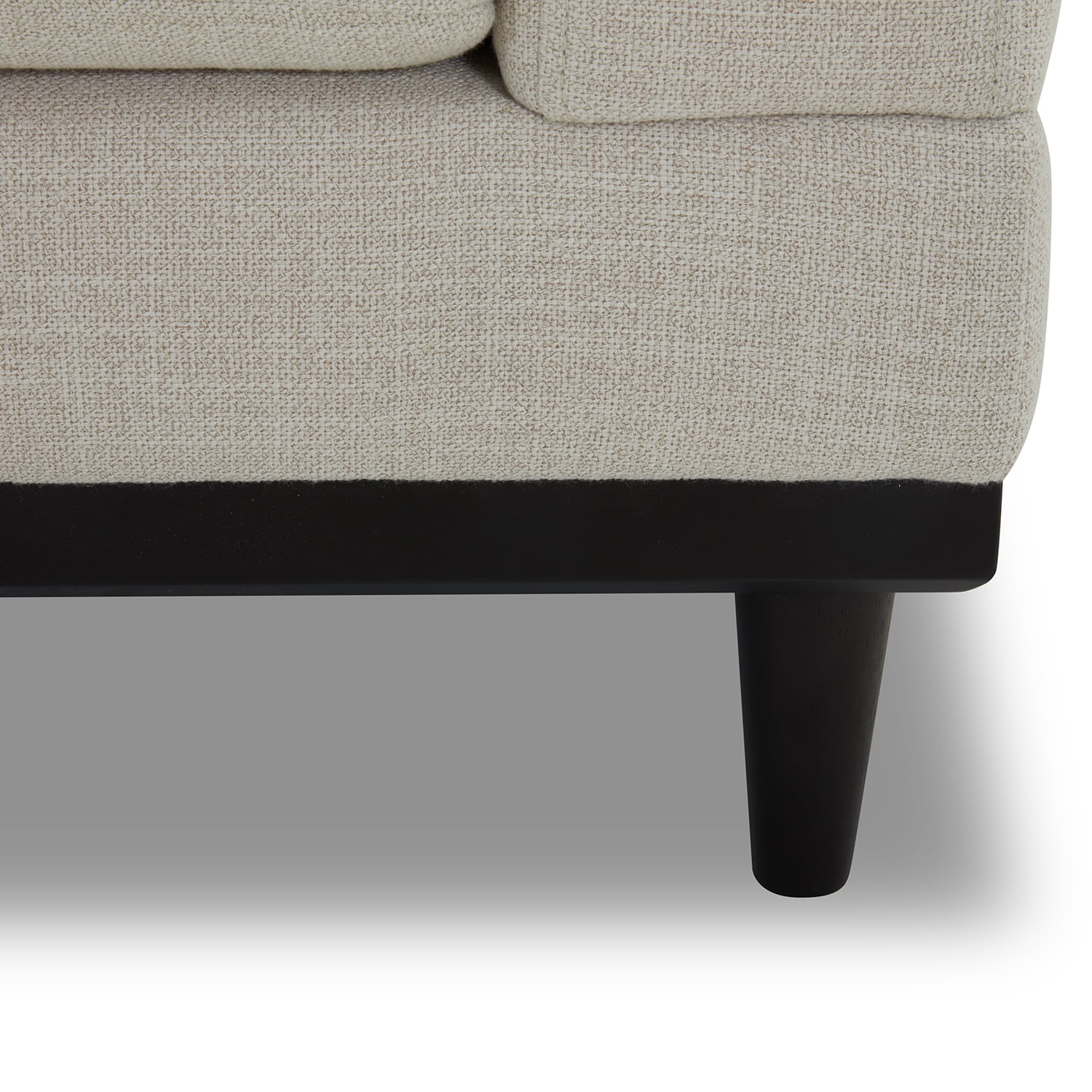 Better Homes & Gardens Springwood Wood Frame Accent Chair, Cream Linen
