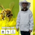 thumbnail image 4 of Beekeeping Suit Clothes with Hat and Net Anti-bee Suit Farming Clothing Cover G X3H3, 4 of 4