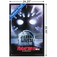 thumbnail image 3 of Friday The 13th Part Vi: Jason Lives - One Sheet Wall Poster, 22.375" x 34", Framed, 3 of 6