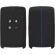 thumbnail image 3 of Funda para llave de coche compatible con llave inteligente de 4 botones para llave de coche Renault (solo Keyless Go) - Funda protectora de silicona para llave de coche - Negro/Azul, 3 of 4