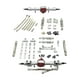 thumbnail image 4 of Accesorios para coches RC Kits de montaje delantero y trasero Actualización de chasis Modificado 1:12 Plata, 4 of 9