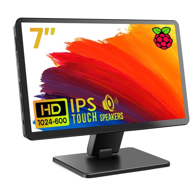 Monitor táctil ROADOM 7" Raspberry Pi IPS FHD 1024x600