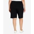 thumbnail image 5 of Alfred Dunner Womens Plus-Size Fitted Bermuda Short, 5 of 6